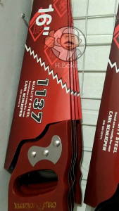 Gergaji kayu schlieper ukuran 16 18 20 inci gagang kayu graji manual