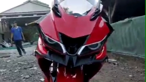 VIXION NEW NVL NVA BYSON KARBU MODIF FAIRING R15 V3