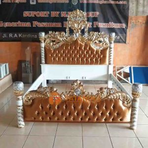 DIPAN NANAS KAYU JATI FINISHING MEWAH RANGKA TEMPAT TIDUR FULL UKIR DEKORASI RUANG INTERIOR MURAH TATANING FURNITURES JEPARA