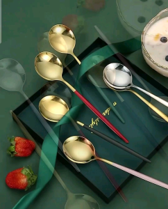 Alat Makan Berkualitas Tinggi: Sendok Garpu Sumpit Makan Premium