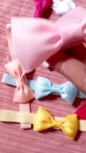 Bando Bayi baru lahir Usia 0-2 Tahun Bando Anak  Bayi Perempuan Bandana Anak Bayi Lucu Gemes