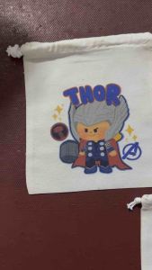 Pouch Hadiah Bergambar Karakter Lucu Member Avengers/Bisa Custom Penambahan Nama/Pouch Custom/Bisa cod/Bisa untuk Ulang Tahun