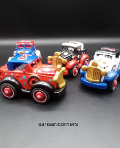 Alloy Toy Car Series Vintage Cars Die Cast 18M+ Red Blue White Black Cars Display Boxed