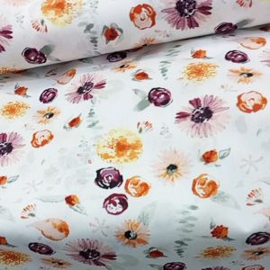 PROMO KAIN KATUN ITALY KATUN MOTIF BUNGA BAHAN KEMEJA PREMIUM GARMENT