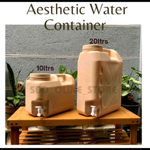 WATER GALLON CONTAINER 10LTRS / 20LTRS AESTHETIC BEIGE home buddies