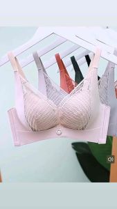 🇲🇾 Ready Stock High Quality 5cm Push Up Bra（4 Hooks）Wireless Bra(Tidak Dawai+Span Tebal+Tepi Besar) 加厚内衣加厚文胸小胸内衣AA杯内衣聚拢内衣Push Up Bra