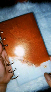 Resin Notebook A6 SIZE with Bookmark Planner 2024