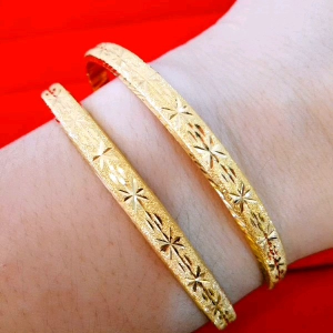 Gelang Tangan Classic Design Indian Emas 916 Yon Hing