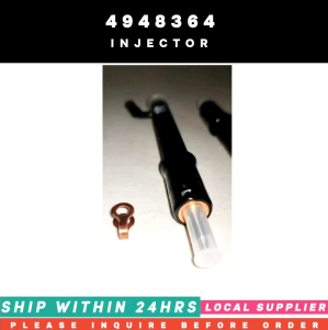 FUEL INJECTOR 4948364 COMPATIBLE 4947687 3919602 3913735 3911350 OEM KBAL105P62 KOMATSU 6742-11-3100 [LOCAL STOCK. READY TO SHIP WITHIN 24HRS.] FOR CUMMINS