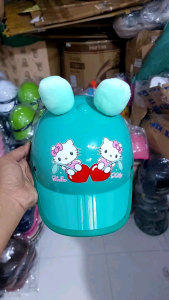 Mũ bảo hiểm trẻ em ( kết dài có hình cute ) size 3 đến 6 tuổi