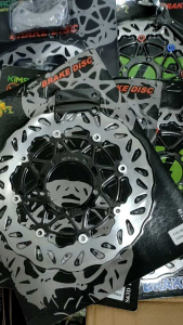 Piringan Cakram Depan Disc Cakram Depan Jupiter Z & Jupiter MX Model PSM Ukuran 300mm Plus Breket