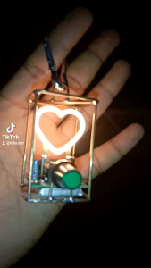 (ส่งเร็วมาก) หลอดไฟทำตะเกียง DIY รูปหัวใจ
