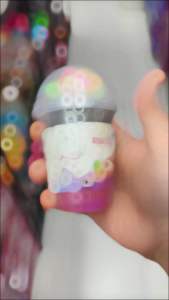 Slime with Little Pony Toy - 3 Colours in a Cup