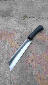 Pisau daging abir besar super tajam bahan baja berkualitas