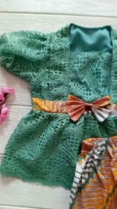 Kebaya Anak Bayi 7 Bulan & Setelan Kutubaru Encim Adat Jawa