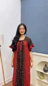 Dress semata kaki big size ld 130 bahan rayon premium daster rumahan adem
