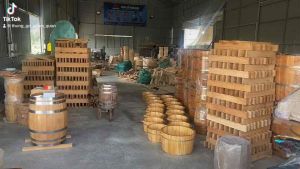 Chậu Gỗ Ngâm Chân Chậu Ngâm Chân Gỗ ThôngThùng Gỗ Ngâm Chân Cam Kết Không Đúng Hình Trả Lại