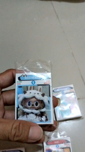 mainan anak kartu kuartet gambar labubu 1bungkus isi +-32pcs kwartet