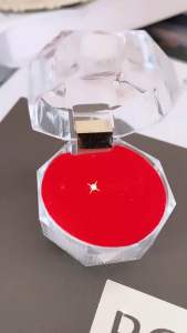 Kotak Cincin Crystal Tempat Cincin Anting Perhiasan Box Cincin CXA53