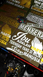 Stiker Kata-Kata Fulset & Stiker Cutting Berkualitas