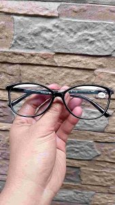 Kacamata Baca dan Jalan Cat Eye Horn Untuk Pria dan Wanita