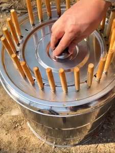 Bếp Nướng Than Hoa Không Khói INOX 304 An Toan Chống Nóng