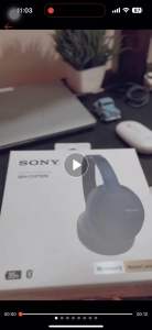 Tai Nghe Chụp Tai Không Dây Sony Wh-CH710- Pin 30H Chống Ồn Chủ Động