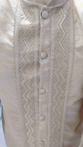 Mens Coat BARONG  modern computerized embroidery Menswear
