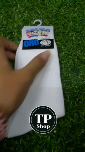 ถุงเท้านักเรียขาวยาวเนื้อไนลอน ใช้แต่งกับชุดนักเนรียน