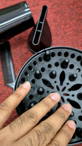 Professional Hair Dryer 4-in-1 Dry Care with Light and Perfume