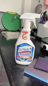 [ Giảm 40%  ] 1 Chai nước tẩy rửa đa năng Dr.Natro 500ml Tẩy Sạch Mọi Dấu Bẩn Trên Các Bề Mặt (Tặng kèm miếng chà chà đa năng)