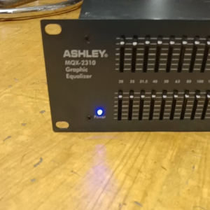 Equalizer equalizer ekualiser ASHLEY MQX2310 MQX 2310 original 2 X 31 channel