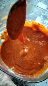 ชอสหมักไก่เคบบ/ Chicken marinated sauce/ ถุงละ 1 กิโล