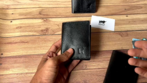 Cod Dompet Mini Kartu kulit asl termurah