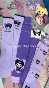 ABCKIDS Kuromi High Socks Soft Cotton Socks Cartoon Cotton Socks