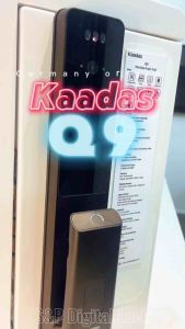 [local seller 🇸🇬] Kaadas Q9 digital lock on wooden door wifi enable (mortise lock) with built in viewer