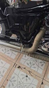 steed400 steed600 ไส้ท่อลดเสียง เบาเสียงท่อ สำหรับท่อ2นิ้ว ( 1คู่ )