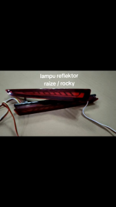 Lampu Reflektor Bumper Belakang Toyota Raize Led Reflektor Bumper Variasi Eksterior Mobil