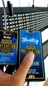Strobo Kaca Mobil Semua Ukuran Satu Set Modul Text Wifi Wave Vol.2