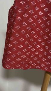 ❤️❤️Red Colour Modern Pattern Batik Stamp XL Size Crop Top Sleeveless❤️❤️