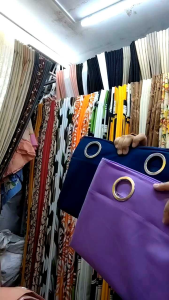 US Katrina Fabric Ring Curtains Sold Per Piece 4FT 5FT 6FT 7FT 8FT By 150CM Width Mall Quality