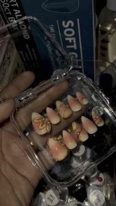 fe.nails Handmade PressOnNails KawaiiPink FakeNails