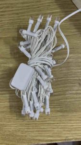 Dây đèn led trang trí noen lục giác 8 mét 36 bóng