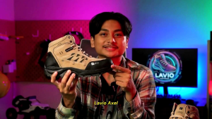 Sepatu Safety Ujung Besi Outdoor Gunung Hiking Trekking Lavio Axel High Premium Quality
