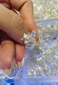 Nhẫn tỳ hưu mèo thần tài túi tiền thiềm từ thu tài hút lộc bạc s925