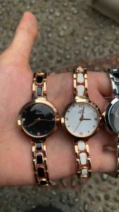 (FREE BATRAI) A121 Jam Tangan Keramik Wanita Mirete Keramik Analog Original Fashion Korea Murah Terbaru Tali Rantai Stainless Steel Termurah Quartz Watches