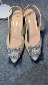 Sepatu Sendal Wanita Tali Karet Big Size Ukuran Jumbo 37/ 44