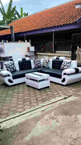 SOFA L SOFA SUDUT SOFA MINIMALIS SOFA TAMU SOFA MURAH
