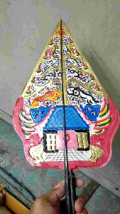 Gunungan Wayang - Wayang Kulit - Diameter 60 cm
