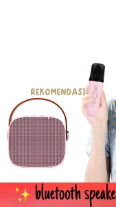 asia3a Garansi 1 tahun Speaker karaoke bluetooth mini portable super full bass portable wireless